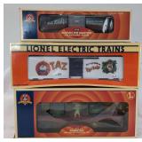 Modern Era Lionel Looney Tunes Boxcars - Marvin the Martian, Taz, and Porky Pig