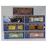 K-Line Electric Trains - Assorted Freight Cars - 0/027 Gauge - Lot of 7
