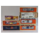 Lionel Collection: Assorted Electric Train Cars in Original Boxes