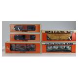 Lionel Electric Trains - Assorted Rail Cars - Total of 6