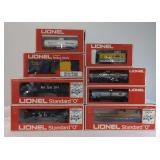 Modern Era Lionel O Gauge 9051, 9153, 9154, 9166, 9600, 9820, 9823, 9824 Mint in box