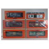 Modern Era Lionel O Gauge 19945, 36769, 39264, 19781, 39249, 16291 Mint in box