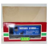 LGB G Scale 4029 MOB Boissons Riviera S.A. Montreux Vevey Gk 518 in original box