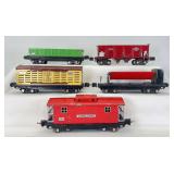 Prewar Lionel O Gauge 2812, 2813, 2816, 2817, 3859 freight