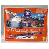 Modern Lionel O Gauge 31916 Santa Steam Freight Set in shipper