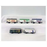 Marklin/Lilliput HO Gauge Kuppers Kolsch, Gtuttgarter hofbrau, Distelhauser, Pabst Blue Ribbon, Kelts
