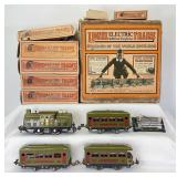 Boxed prewar Lionel O Gauge Outfit No. 294 w/252 electric loco, two 529 Pullman, 530 observation