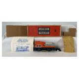 Postwar Lionel O Gauge 3927 track cleaning car in original box w/inserts, instructions, etc.