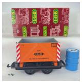 LGB G Scale 4004 Sulzbach-Rosenberg freight wagon w/Aral barrel in original box