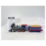 MTH Rail King Central Pacific Jupiter 4-4-0 General steam locomotive and tender Proto 3.0 freight