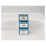 Marklin HO Gauge 2510, 2511 and 2589 boxcars with brakeman