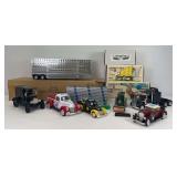 Conrad, SpecCast, Golden Wheels, Lionel die-cast vehicles, cars, trucks, some in box
