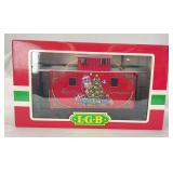 LGB G Scale 44650  Merry Christmas caboose in original box