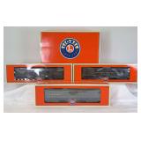 Modern Lionel O Gauge 81749 Baby Madison Pullman 3-pack White Plains, Victoria Park, 9506 in box