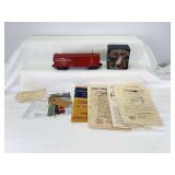 Postwar American Flyer S Gauge 970 Seaboard operating brakeman boxcar plus more