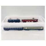 Marklin HO Gauge DB E41024 Electric locomotive, 1st & 2nd class coaches, SBB CFF Restaurant car