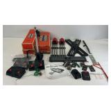 Group of postwar Lionel O Gauge 151, UCS, 260, 252, 020X, 96c, 364c, More