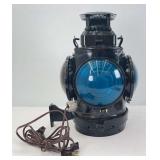 The Adlake Non-Sweating Lamp Chicago railroad switch lamp lantern 4-way restored