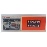 Modern Lionel O Gauge 2128 operating switchman and 12912 Lionelville operating pumping station in original boxes