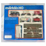 Marklin HO Gauge 09788 120V starter steam freight set in original box