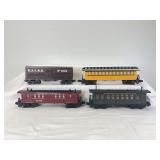 Modern Lionel & MTH O Gauge passenger cars D&RGW, W&ARR