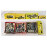 Large group of Marklin HO layout M track accessories in original boxes
