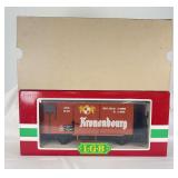 LGB G Scale 4028 MOB Gk 509 Kronenbourg box car in original box w/sleeve