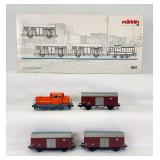 Marklin HO Gauge 2847 Schweizer Nebenbahn-Güterzug Swiss Branch Line Freight Train in box