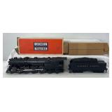 Postwar Lionel O Gauge 1950 773 4-6-4 Hudson steam locomotive w/2426W whistle tender