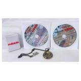 Marklin 32249 Pocket Watch in original box w/two DVD 2018 & 2019