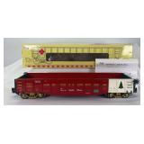 Aristo-Craft #1 Gauge 1:29 G Scale ART-41025 Christmas 1995 drop end gondola car North Pole & Snowflake gondola w/Xmas trees in box