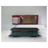 Bachmann Big Haulers G Scale Item #97490 Pennsylvania Liberty Bell Green 4 door baggage passenger car in box
