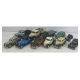 Specast, Ertl and other die-cast vehicles, trucks, station wagons, cars