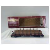 Bachmann Big Haulers G Scale Item #93524 Colorado Southern flat car with logs in original box