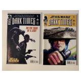 2 DARK HORSE COMICS STAR WARS DARK TIMES #4, 5