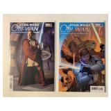 2 MARVEL COMICS STAR WARS OBI-WAN #1, 3