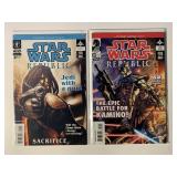 2 DARK HORSE COMICS STAR WARS REPUBLIC #49, 50