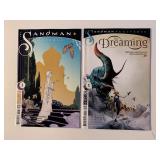 2 DC COMICS SANDMAN UNIVERSE #1 & THE DREAMING #5