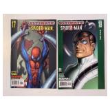 2 MARVEL COMICS ULTIMATE SPIDER-MAN # 17, 18