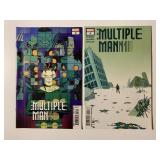 2 MARVEL COMICS MULTIPLE MAN # 3, 4