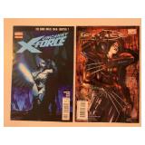 2 MARVEL COMICS UNCANNY X-FORCE #17 & X-FORCE #9