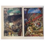 2 DARK HORSE COMICS STAR WARS DROIDS #5, 6