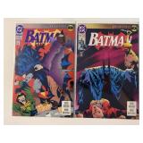 2 DC COMICS BATMAN KNIGHT FALL #492, 493