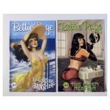 2 DYNAMITE COMICS BETTIE PAGE #3, 4
