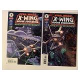 2 DARK HORSE COMICS STAR WARS X-WING #32, 34