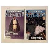 2 DARK HORSE COMICS STAR WARS LEGACY #7, 36
