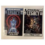 2 DARK HORSE COMICS STAR WARS LEGACY #15, 30