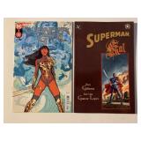 2 DC COMICS WONDER GIRL #1 & SUPERMAN KAL