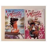 2 IMAGE COMICS SWEET PAPRIKA #1, 2 ADULT READ