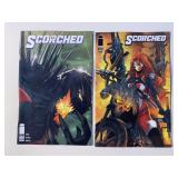 2 IMAGE COMICS SCORCHED #16, 17 ADULT READ